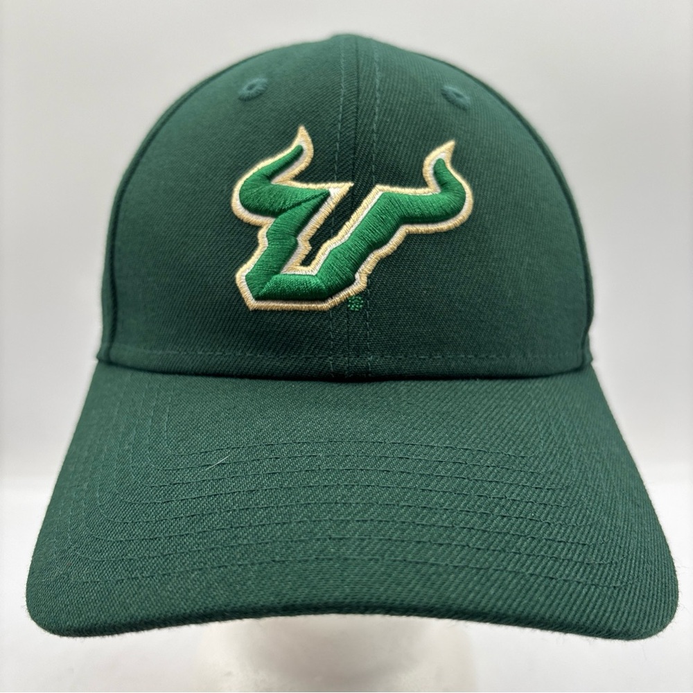 South Florida Bulls USF NCAA New Era The League 9Forty Green Adjustable Hat OSFM